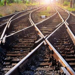 Rail track Shutterstock 416794492